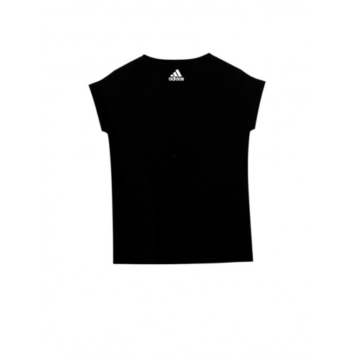 Adidas Γυναικείο Graphic T-Shirt Μαύρο–Χρυσαφί